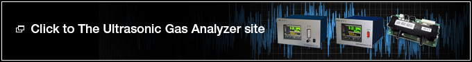 Click to The Ultrasonic Gas Analyzer site
